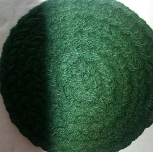 Braided Coasters 4 Green